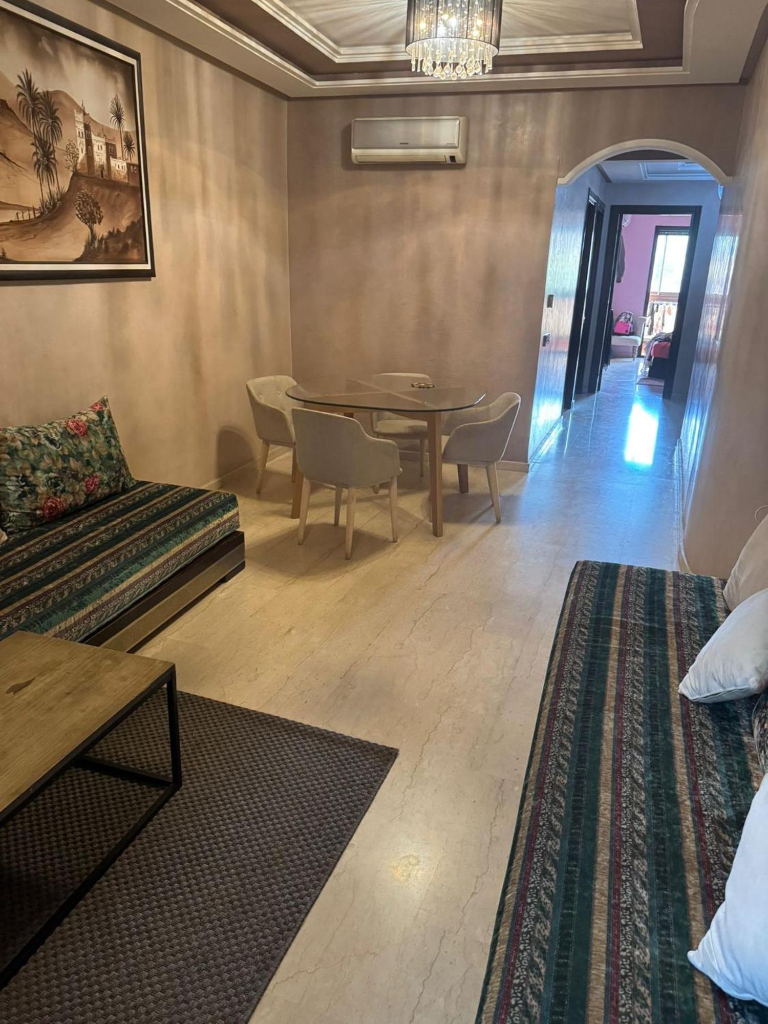 Stylish Gueliz Apartment With Beautiful Terrace Marrakesh Eksteriør bilde
